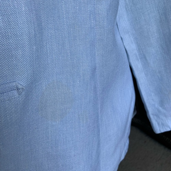 Luxury French brand - 100% linen Jacket/ Blouse Medium to Large - Picture 8 of 12